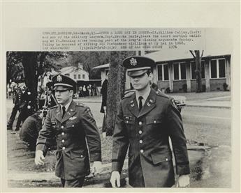 (VIETNAM WAR--MY LAI MASSACRE) Approx. 100 photographs relating to the trial of Lt. William Calley and thirteen other officers.